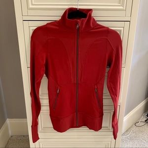 Red Lululemon Jacket
